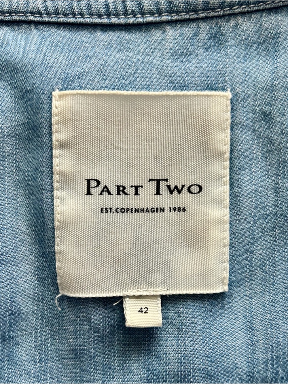 Part Two Chambray Tunic